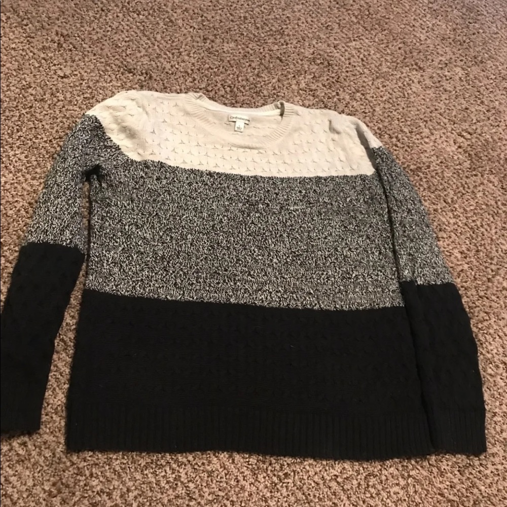 Ombré sweater, thick